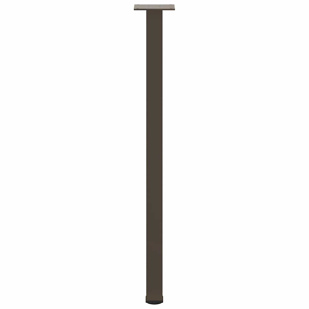 Konsolentischbeine 4 Stk. Naturstahl 72-74 cm Stahl