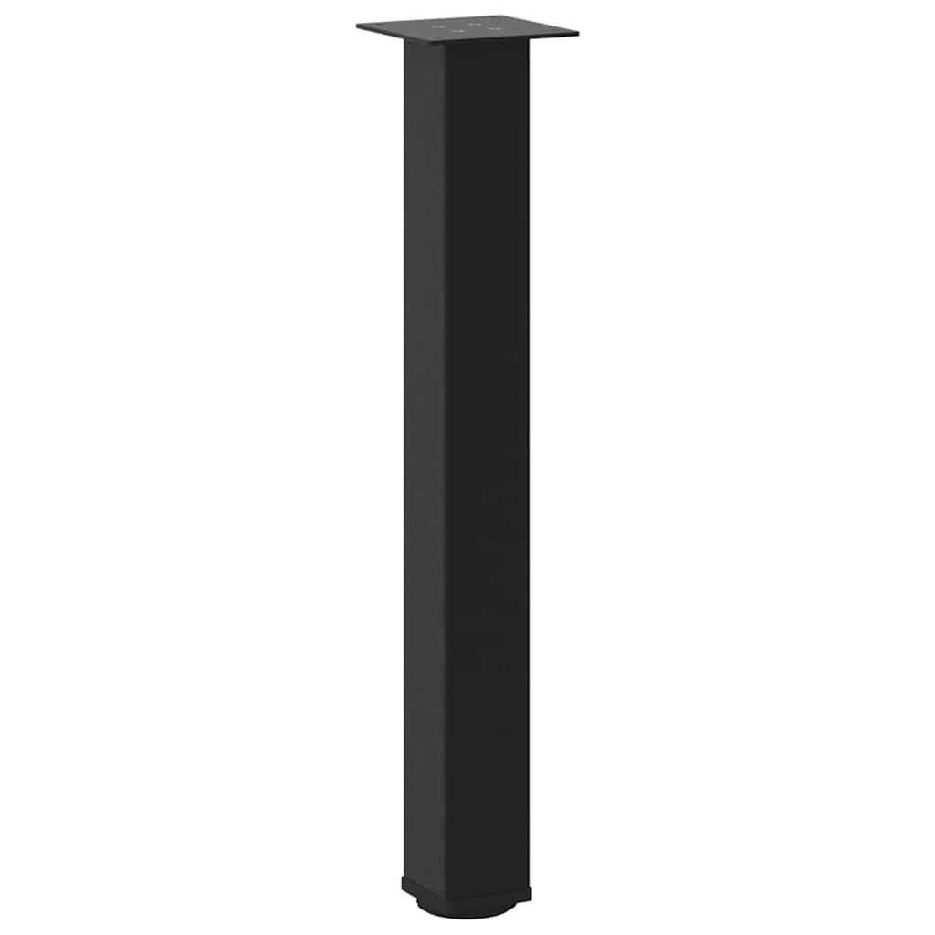Konsolentischbeine 4 Stk. Schwarz 72-74 cm Stahl