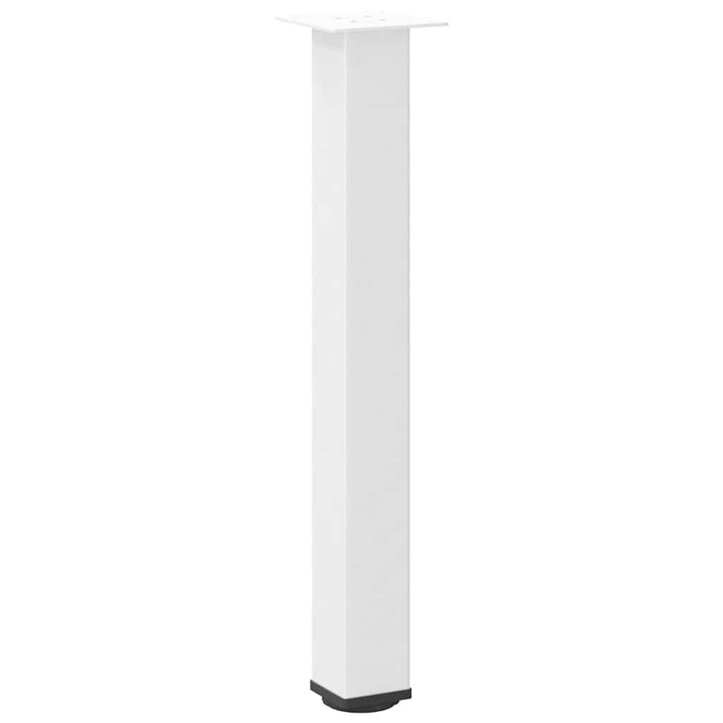 Konsolentischbeine 4 Stk. Weiß 72-74 cm Stahl