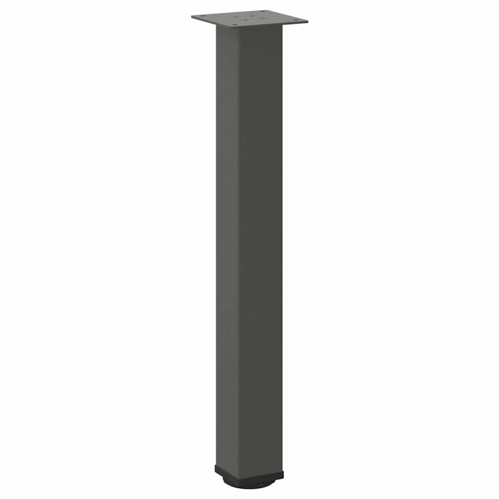 Konsolentischbeine 4 Stk. Anthrazit 72-74 cm Stahl