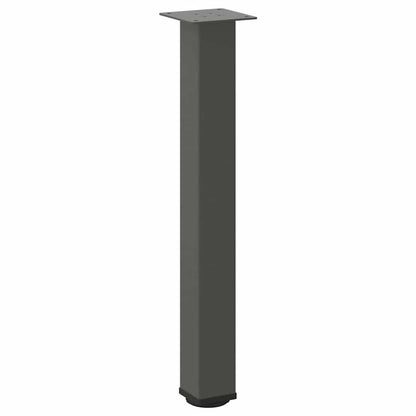 Konsolentischbeine 4 Stk. Anthrazit 72-74 cm Stahl