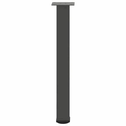 Konsolentischbeine 4 Stk. Anthrazit 72-74 cm Stahl