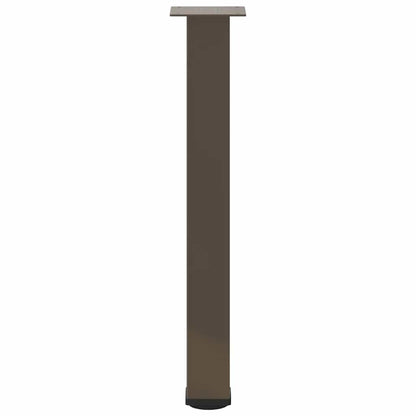 Konsolentischbeine 4 Stk. Naturstahl 72-74 cm Stahl