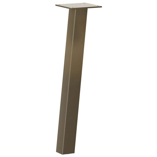 Couchtischbeine 4 Stk. Naturstahl 30 cm Stahl