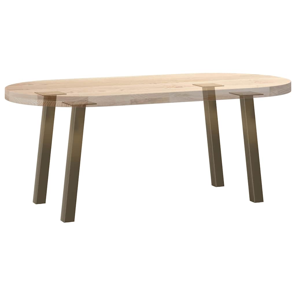 Couchtischbeine 4 Stk. Naturstahl 30 cm Stahl