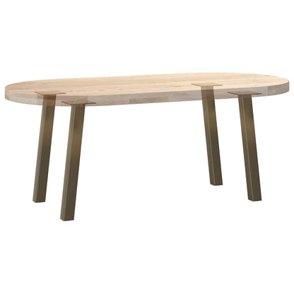 Couchtischbeine 4 Stk. Naturstahl 30 cm Stahl