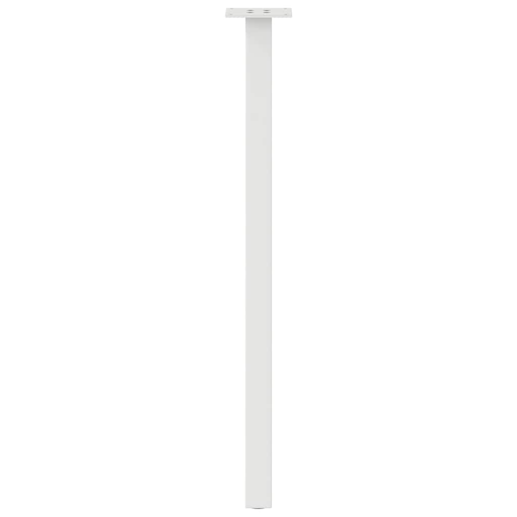Konsolentischbeine 4 Stk. Weiß 72 cm Stahl
