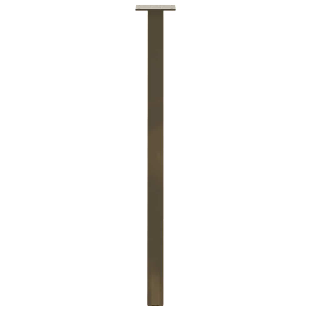 Konsolentischbeine 4 Stk. Naturstahl 72 cm Stahl