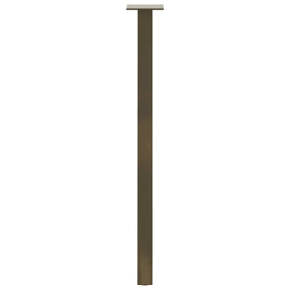Konsolentischbeine 4 Stk. Naturstahl 72 cm Stahl
