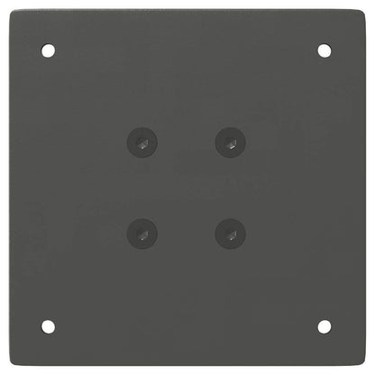 Couchtischbeine 4 Stk. Anthrazit 30 cm Stahl