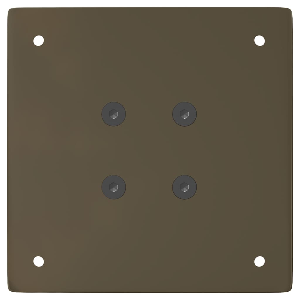 Couchtischbeine 4 Stk. Naturstahl 30 cm Stahl