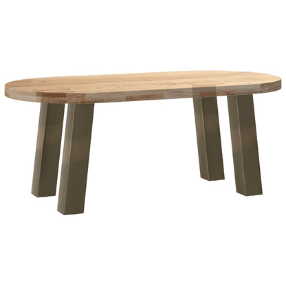 Couchtischbeine 4 Stk. Naturstahl 42 cm Stahl