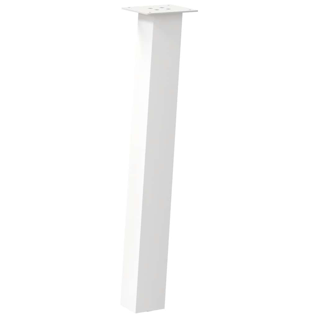 Konsolentischbeine 4 Stk. Weiß 72 cm Stahl