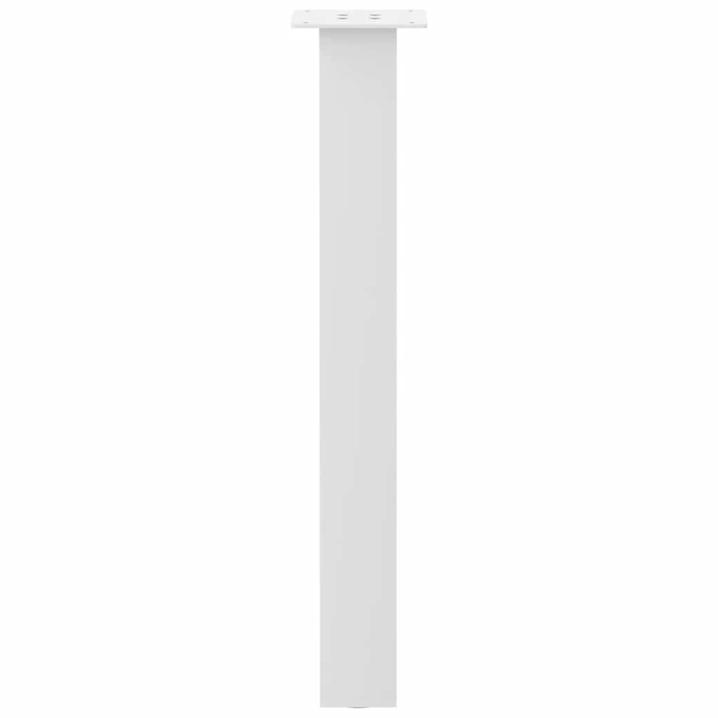 Konsolentischbeine 4 Stk. Weiß 72 cm Stahl