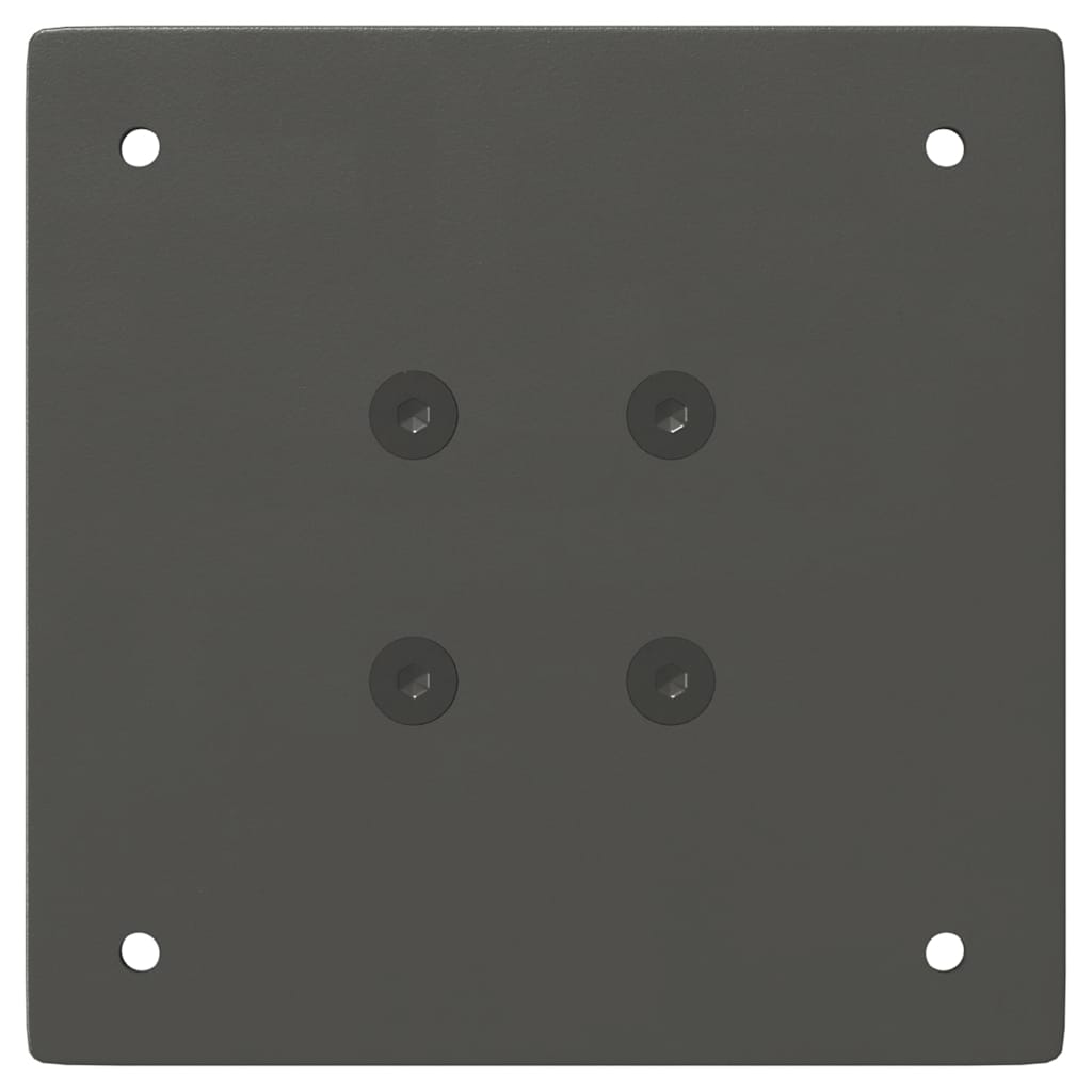 Konsolentischbeine 4 Stk. Anthrazit 72 cm Stahl