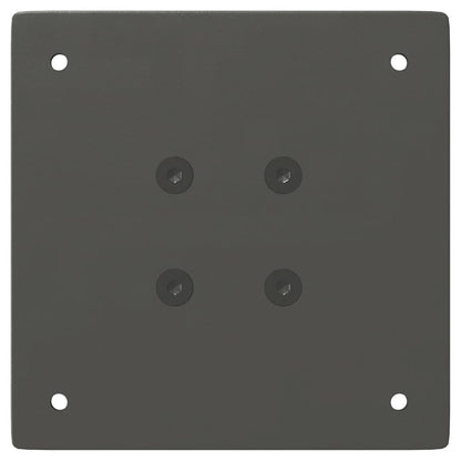 Konsolentischbeine 4 Stk. Anthrazit 72 cm Stahl