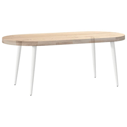 Couchtischbeine Konische Form 4 Stk. Weiß 42-43 cm Stahl