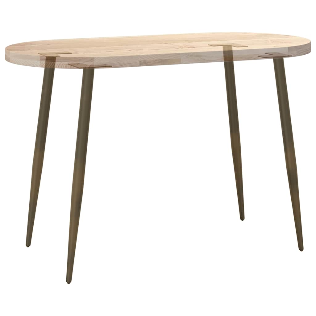 Konsolentisch Beine Konische Form 4 Stück Naturstahl 72-73cm Stahl