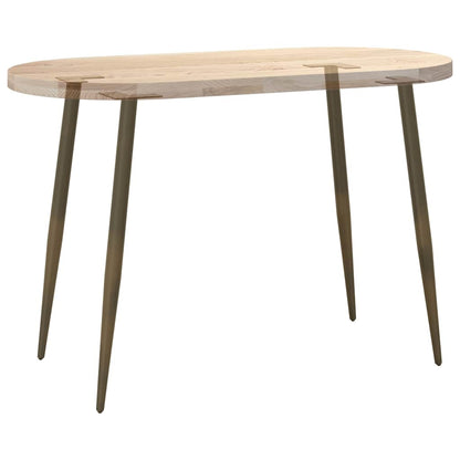 Konsolentisch Beine Konische Form 4 Stück Naturstahl 72-73cm Stahl