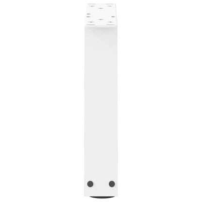 Couchtischbeine V-Form 2 Stück Weiß 30x(30-31,3) cm Stahl