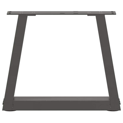 Couchtischbeine V-Form 2 Stück Anthrazit 40x(30-31,3) cm Stahl