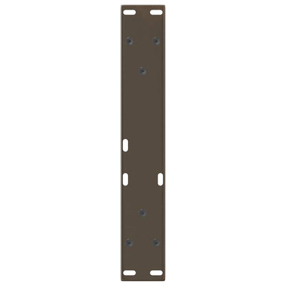 Couchtischbeine V-Form 2 Stück Naturstahl 40x(30-31,3) cm Stahl