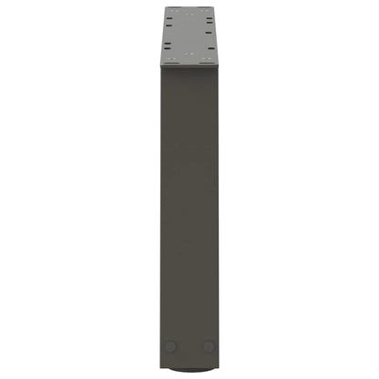 Couchtischbeine V-Form 2 Stück Anthrazit 60x(30-31,3) cm Stahl