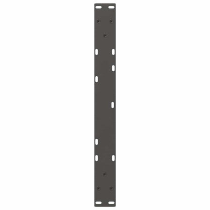 Couchtischbeine V-Form 2 Stück Anthrazit 60x(30-31,3) cm Stahl