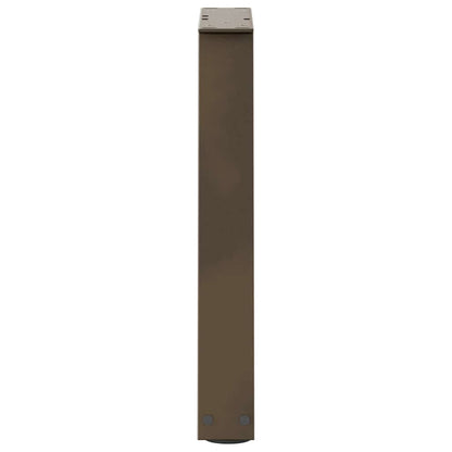 Couchtischbeine V-Form 2 Stück Naturstahl 28x(42-43,3) cm Stahl