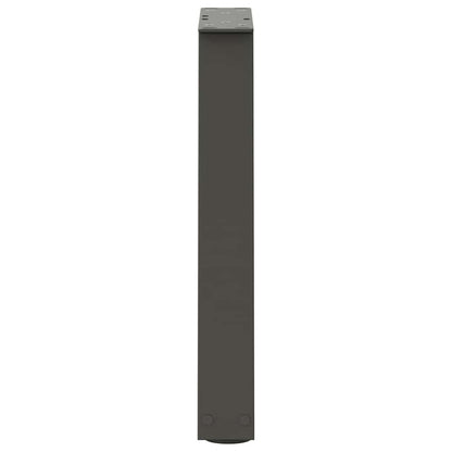 Spisebordsben V-form 2 stk antracit 38x(42-43,3) cm stål