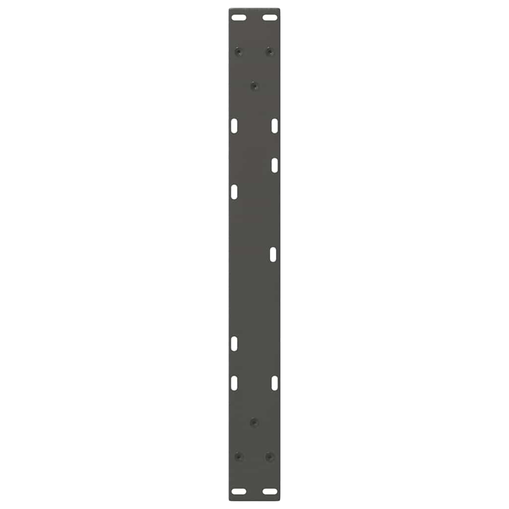 Couchtischbeine V-Form 2 Stück Anthrazit 50x(42-43,3) cm Stahl