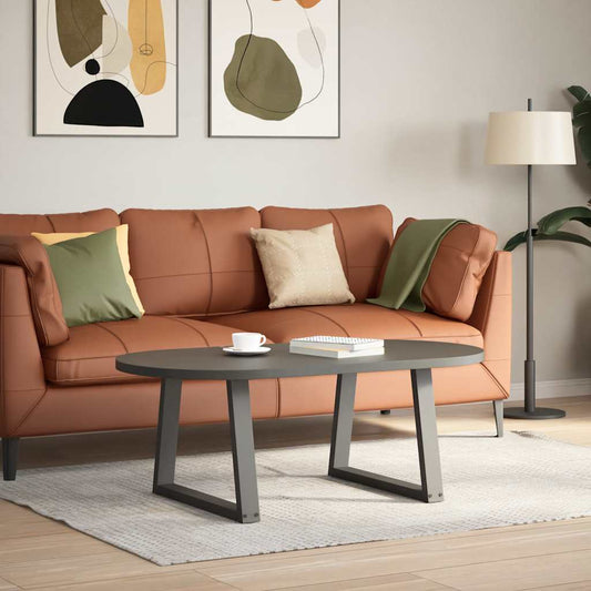 Couchtischbeine V-Form 2 Stück Anthrazit 70x(42-43,3) cm Stahl