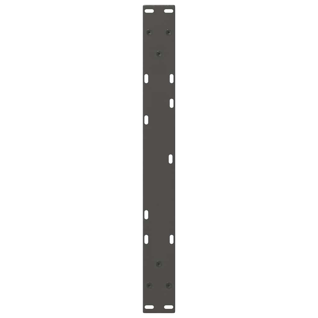 Couchtischbeine V-Form 2 Stück Anthrazit 70x(42-43,3) cm Stahl