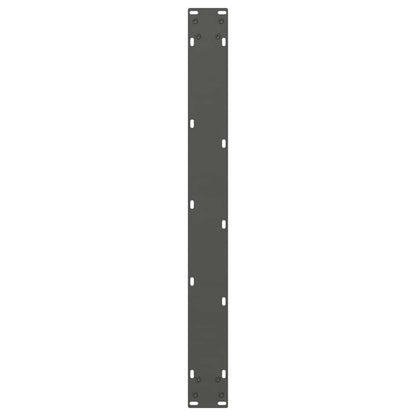 Esstisch Beine V-Form 2 Stück Anthrazit 80x(72-73,3) cm Stahl