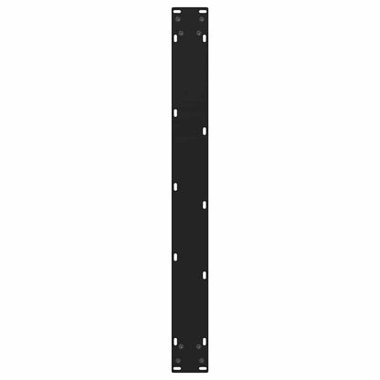 Esstisch Beine V-Form 3 Stück Schwarz 100x(72-73,3) cm Stahl