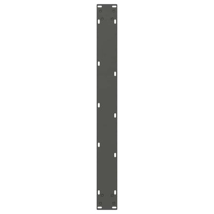 Esstisch Beine V-Form 3 Stück Anthrazit 100x(72-73,3) cm Stahl