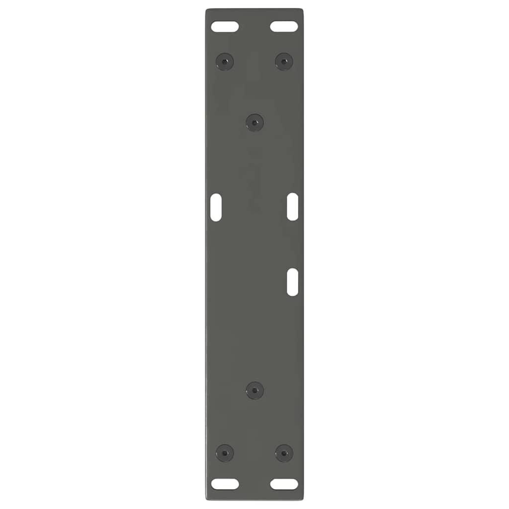 Couchtischbeine V-Form 2 Stück Anthrazit 30x(30-31,3) cm Stahl