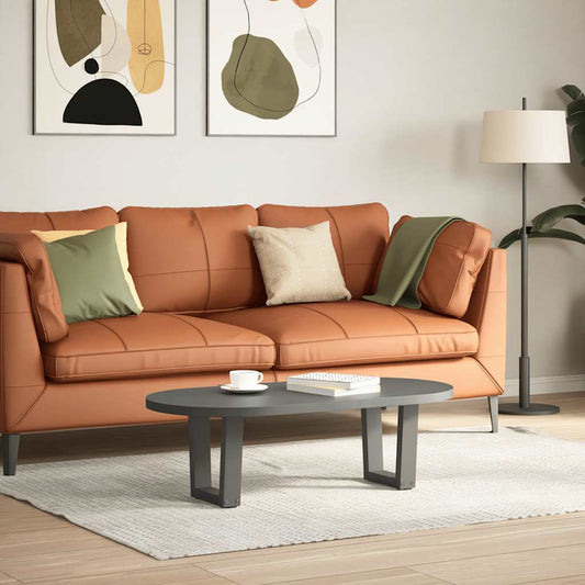 Couchtischbeine V-Form 2 Stück Anthrazit 40x(30-31,3) cm Stahl