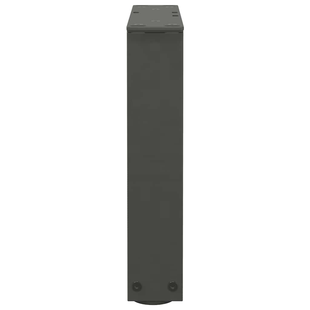 Couchtischbeine V-Form 2 Stück Anthrazit 40x(30-31,3) cm Stahl