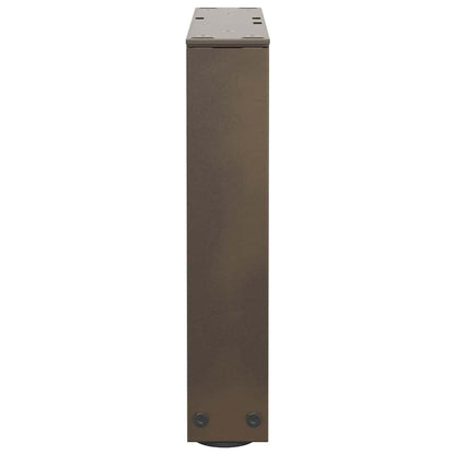 Couchtischbeine V-Form 2 Stück Naturstahl 40x(30-31,3) cm Stahl