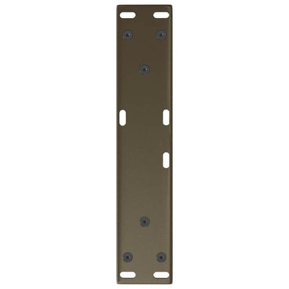 Couchtischbeine V-Form 2 Stück Naturstahl 40x(30-31,3) cm Stahl