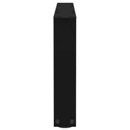 Couchtischbeine V-Form 2 Stück Schwarz 50x(30-31,3) cm Stahl