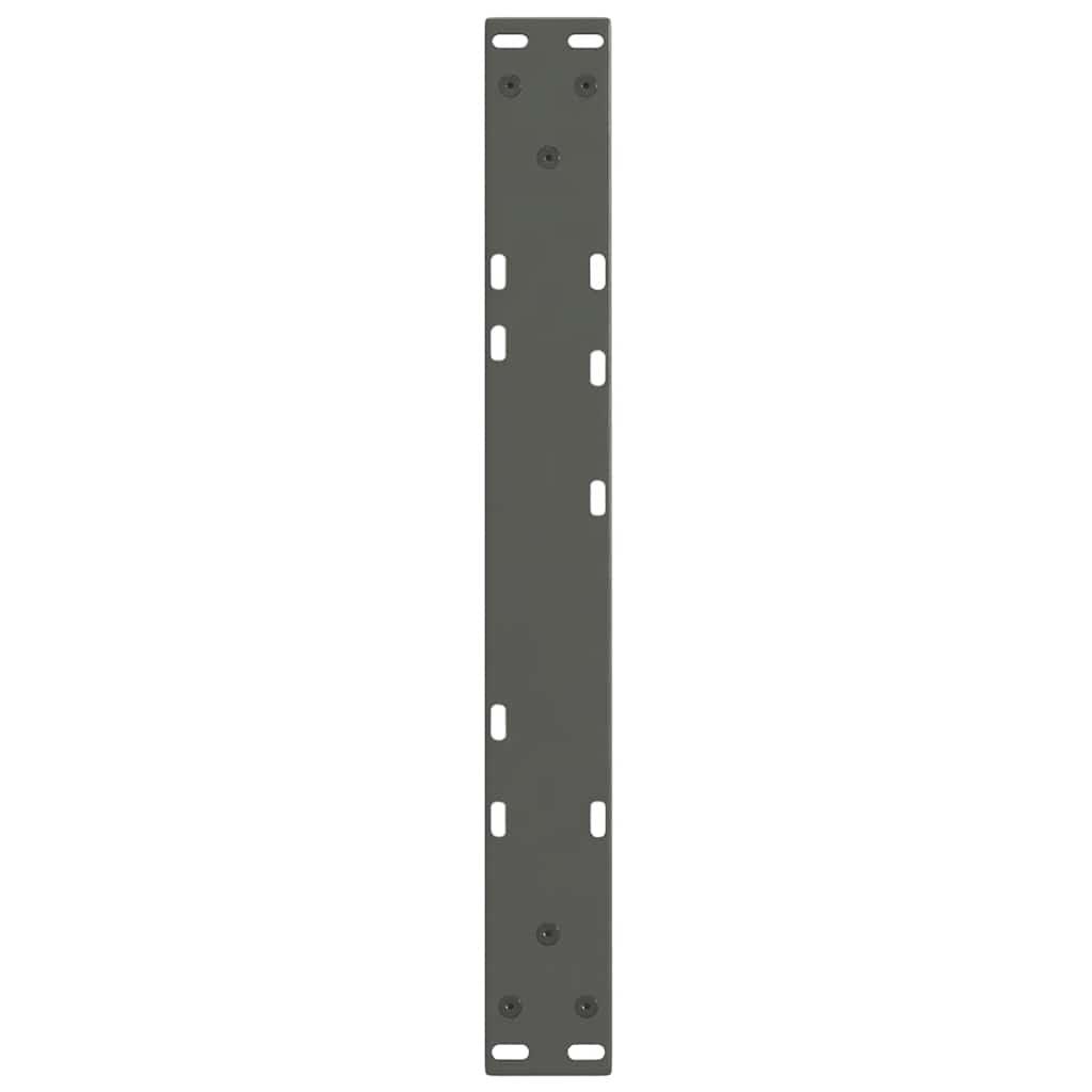 Couchtischbeine V-Form 2 Stück Anthrazit 50x(30-31,3) cm Stahl