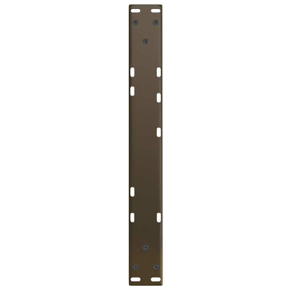 Couchtischbeine V-Form 2 Stück Naturstahl 50x(30-31,3) cm Stahl