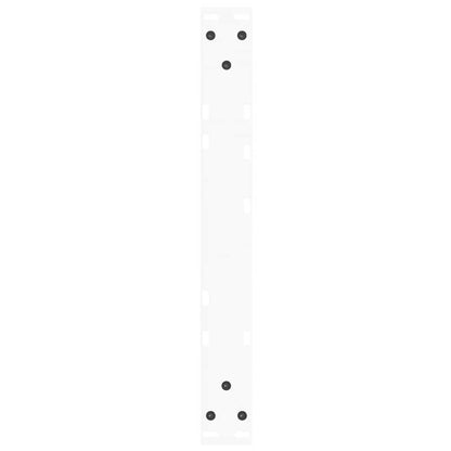 Couchtischbeine V-Form 2 Stück Weiß 60x(30-31,3) cm Stahl