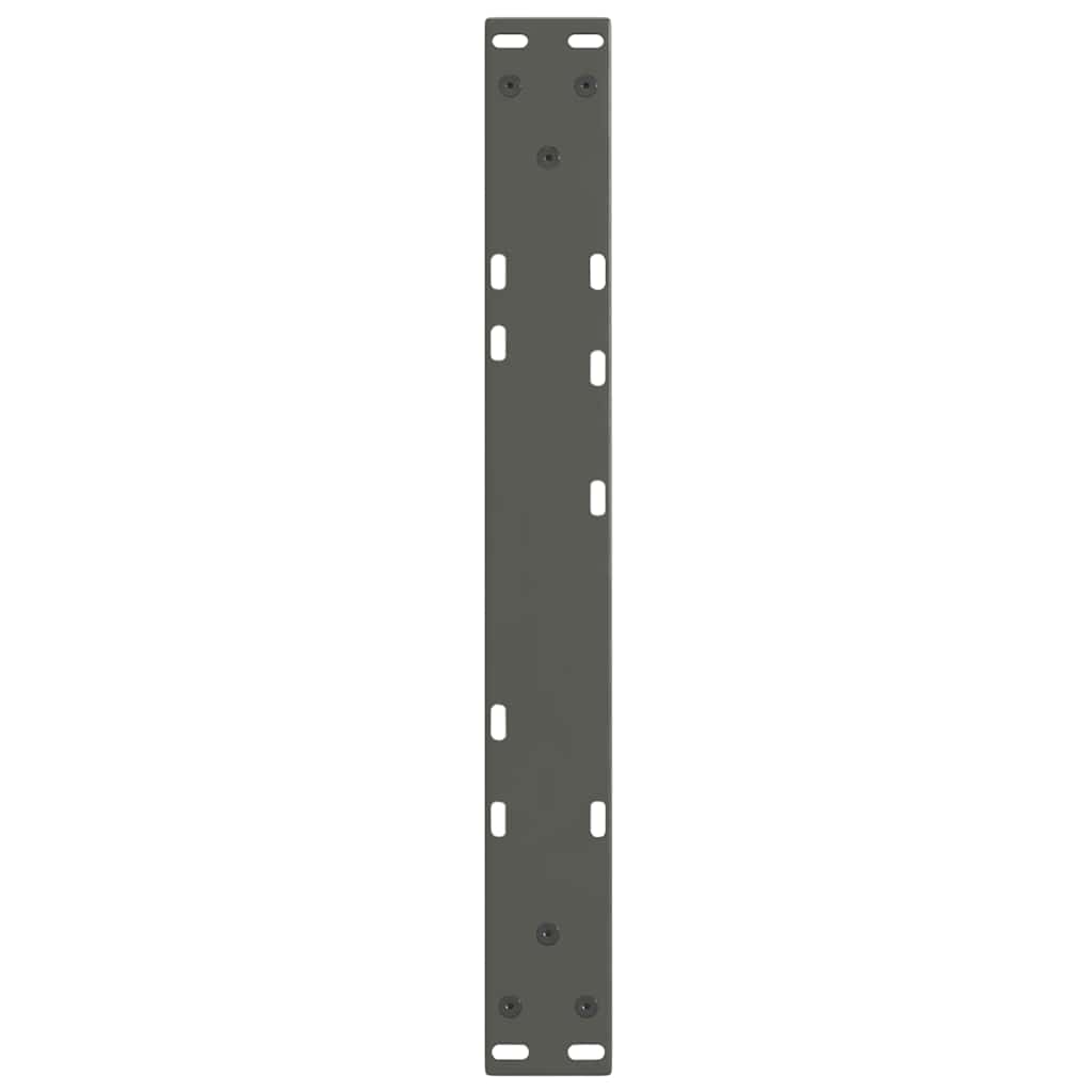 Couchtischbeine V-Form 2 Stück Anthrazit 60x(30-31,3) cm Stahl