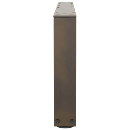 Couchtischbeine V-Form 2 Stück Naturstahl 70x(30-31,3) cm Stahl