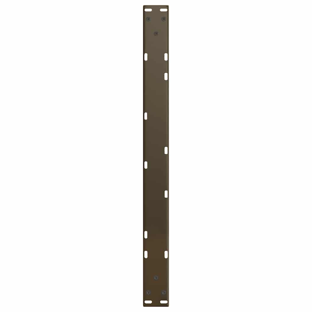 Couchtischbeine V-Form 2 Stück Naturstahl 70x(30-31,3) cm Stahl