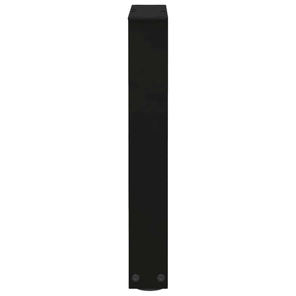 Couchtischbeine V-Form 2 Stück Schwarz 28x(42-43,3) cm Stahl