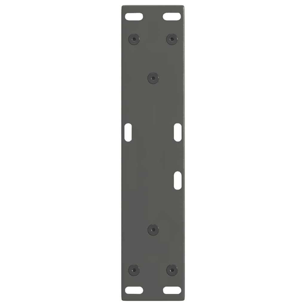 Couchtischbeine V-Form 2 Stück Anthrazit 28x(42-43,3) cm Stahl